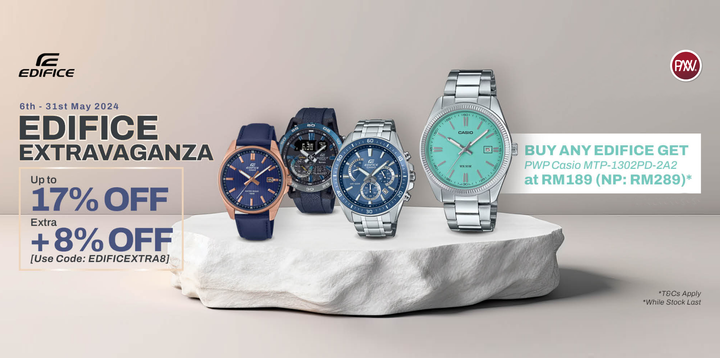 Unveiling the Edifice Extravaganza: Elevate Your Style with Unmatched Discounts!