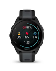 Garmin Forerunner 165 010-02863-A0 GPS Running Smartwatch – Black / Slate Gray AMOLED