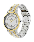 Titan Karishma Q4 Silver Dial Two-Tone Stainless Steel Men's Watch 1775BM01