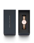 Daniel Wellington DW00100617 Petite Lumine 5-Link Melrose MOP Quartz