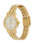 Titan Champagne 2593YM01 Women's Gold Quartz Watch