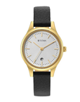 Titan Karishma 2679YL01 Women's Leather Quartz Watch