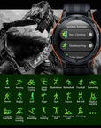 TYME TSWC25OG-04 Orange Colour Smart Watch
