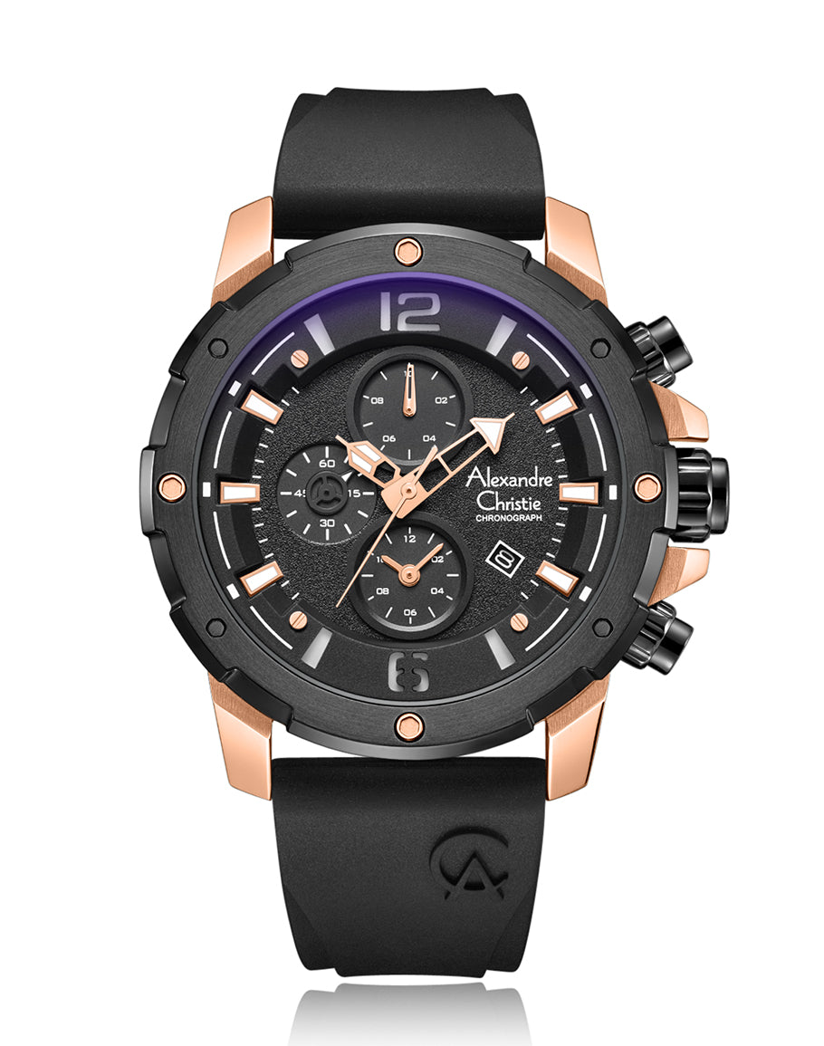 Alexandre Christie AC6410MCRBRBA Chronograph Public Watch Malaysia