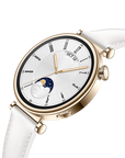 HUAWEI WATCH GT 4 41mm White Leather Strap