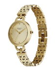 Titan 95349YM01 Women's Quartz Watch – Gold-Tone Dial