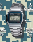 Casio A158WA-1DF Digital Vintage