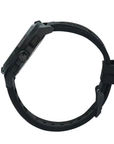 Alexandre Christie AC6693MCREPSL Men's White Dial Matte Black Case Black Rubber Strap Chronograph Watch