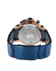 Alexandre Christie AC9205MCBURBU Chronograph Men's Blue Dial Blue Stainless Steel Watch