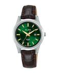Alba AH7EF5X Women's Quartz Leather Strap Watch