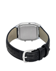 Casio Vintage AQ-230EL-1ADF Analog-Digital Black Leather Watch