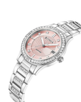 Bonia B10904-2373S Elegance Women's Quartz Watch – Pink Dial, Stainless Steel Band
