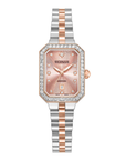 Bonia B10944-2677S Elegance Women's Quartz Watch – Pink Dial, Stainless Steel Band