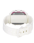 Casio Baby-G BGD-10KH-7DR White Digital Watch with Heart Holder