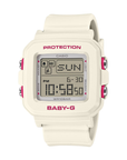 Casio Baby-G BGD-10KH-7DR White Digital Watch with Heart Holder