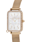 Daniel Wellington DW00100749 Quadro Crystal Zodiac Evergold Watch