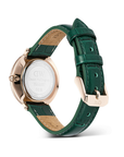 Daniel Wellington DW00100826 Crystalline Bezel Green Croc Rose Gold Watch