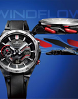 Casio Edifice ECB-2200P-1A WINDFLOW Analog-Digital Combination