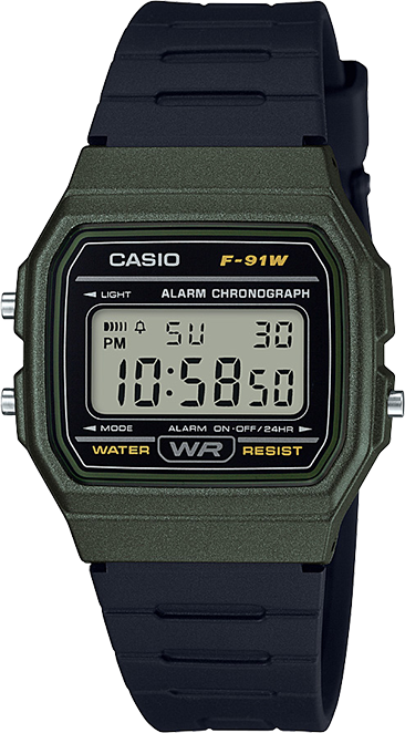 Casio F-91WM-3ADF Digital Sports Men