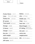 TYME TSWGL8GY-08 Smart Watch