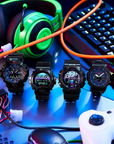 Casio G-Shock GA-100RGB-1ADR Analog-Digital