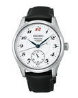 Seiko HCC005J1 Presage Men's Automatic Watch โ Enamel Dial, Cow Leather Strap
