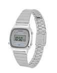 Casio LA670WES-7AEF Vintage Silver Digital Watch