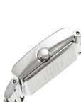 Casio LTP-1317D-4CDF Women's Red-Accent Stainless Steel Watch