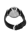 Casio LTP-VT04L-7A2DF Women's White-Dial Black Leather Analog Watch
