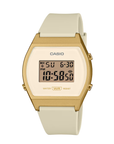 Casio LW-204-9ADF Women's Gold-Tone Digital Resin Watch