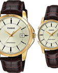 Casio M/LTP-V004GL-9A Analog Couple