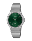 Casio MQ-24DA-3ADF Unisex Silver/Green Analog Watch
