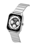 Casio MTP-M307D-1BVDF Men's Black-Dial Stainless Steel Multi-Dial Analog Watch