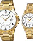 Casio M/LTP-V004G-7B Analog Couple