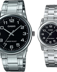 Casio M/LTP-V001D-1B Analog Couple
