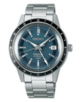 Seiko PRESAGE SSK009J1 PETROL BLUE STYLE 60S ROAD TRIP GMT AUTOMATIC MEN WATCH