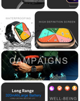 TYME TSWGL8GY-08 Smart Watch