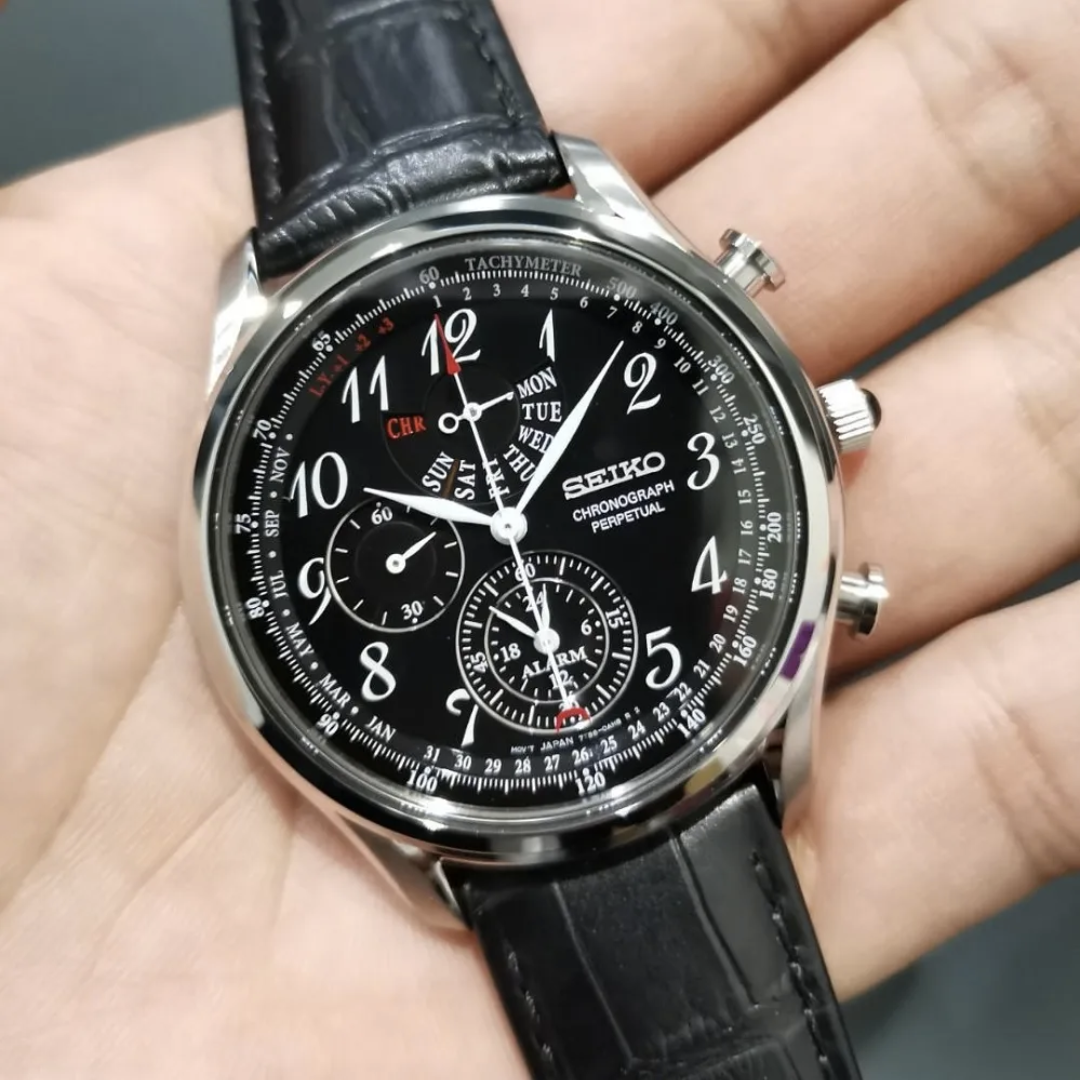 Seiko SPC255P1 Chronograph Perpetual PublicWatch