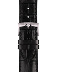Tissot Chrono XL Classic 45mm T116.617.16.057.00 Men's Quartz Chronograph Watch - strap and buckle detail (image 2)