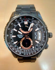 Orient DH01001B – Men’s Automatic Dual Time Stainless Steel Watch