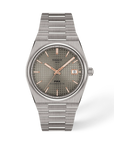 Tissot PRX Titanium 38mm T137.807.44.061.00 Unisex Automatic Watch - front view
