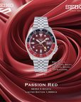 Seiko 5 SSK031K1 Passion Red GMT Limited Edition Automatic