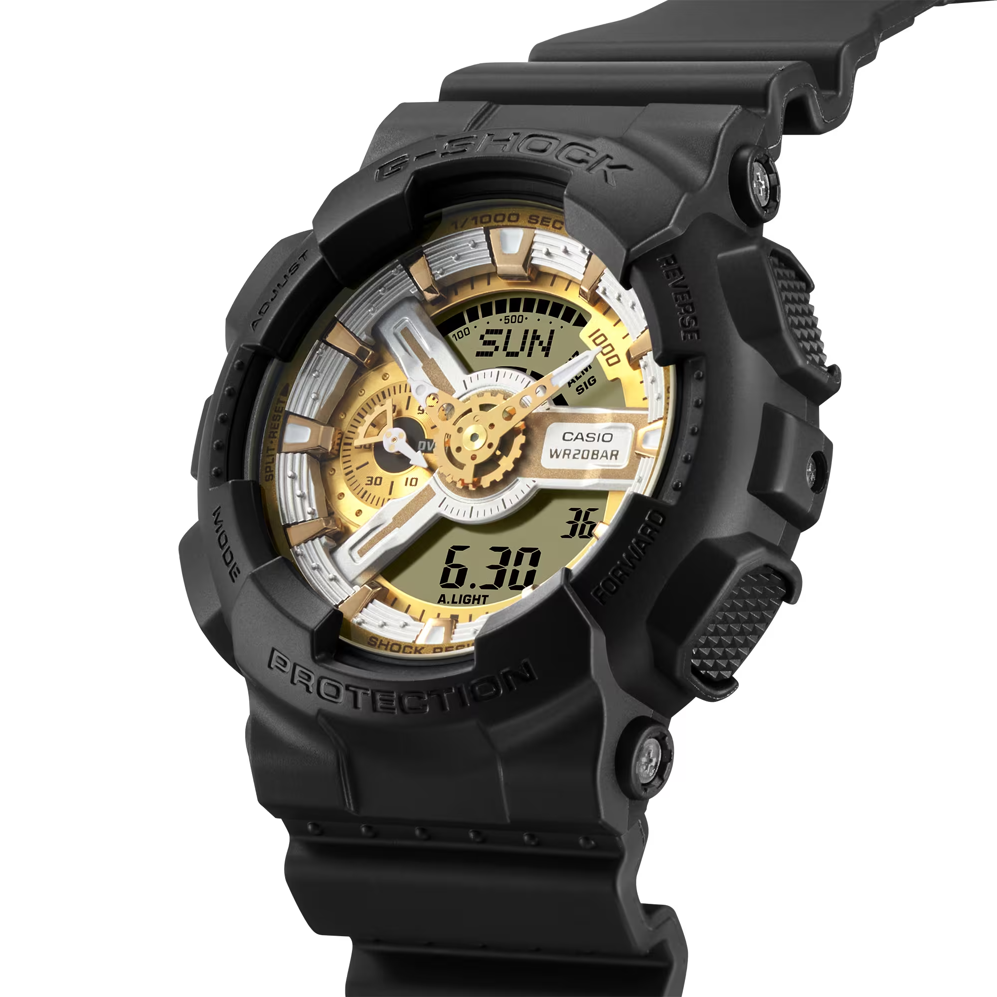 Casio G-Shock GA-110CD-1A9DR Analog-Digital Combination Public