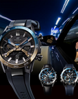 Casio Edifice ECB-40NP-1ADF Nighttime Drive Series Sospensione Analog Digital Combination