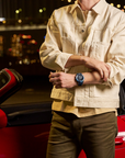 Casio Edifice ECB-40NP-1ADF Nighttime Drive Series Sospensione Analog Digital Combination