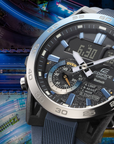 Casio Edifice ECB-40NP-1ADF Nighttime Drive Series Sospensione Analog Digital Combination