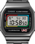 Casio A168WEUC-1ADR UNO™ collaboration model Vintage Digital