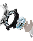Casio G-Shock GM-2110D-7ADR G-Steel Analog Digital Combination
