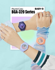 Casio Baby-G BGA-320-2ADR Analog-Digital Combination