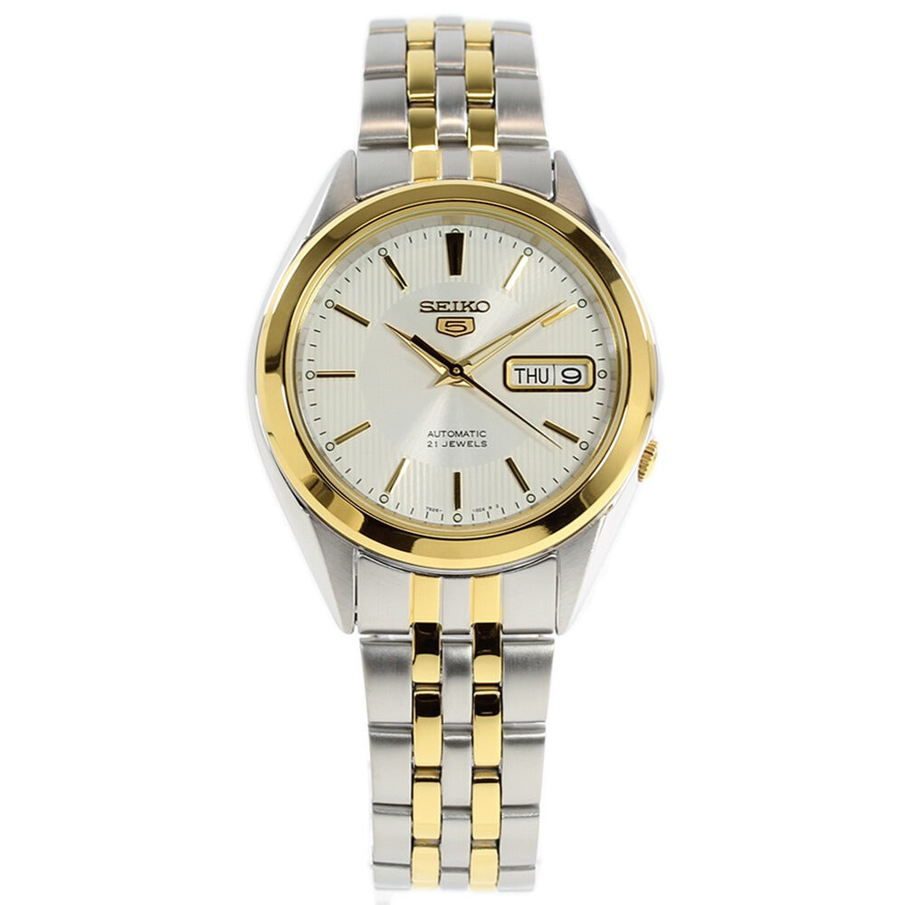 SEIKO セイコー 5 腕時計 7S26-03W0 文字盤 ネイビー色 自動巻き 